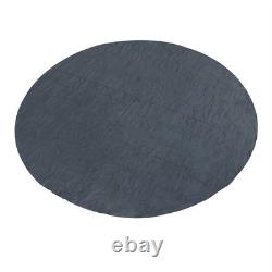 27FT Ground Pool Pads Above Ground Pool Pool Ground Mats For Pool Bottom Black