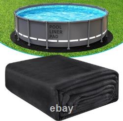 30' Round Heavy Duty Pool Liner Pad for Above Ground Swimming Pools
