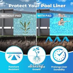 30' Round Heavy Duty Pool Liner Pad for Above Ground Swimming Pools