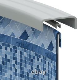 30' round Aqua Matrix Overlap above Ground Pool Liner, 48 52 Wall, Standard