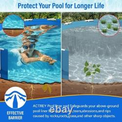 300 G/M² Pool Liner Pad, 2025 New 24 FT Round Pool Pad for Above Ground Swimmi