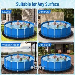 300 G/M² Pool Liner Pad, 2025 New 24 FT Round Pool Pad for Above Ground Swimmi