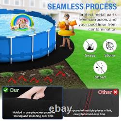 300G/M² Thicker Pool Liner Pad, Seamless Above Ground Pool Liner, Pre-Cut 21FT