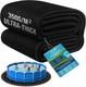 350G/M&sup2; Thicker 24FT Pool Liner Pad, Seamless above Ground Pool Liner, Thicker Du