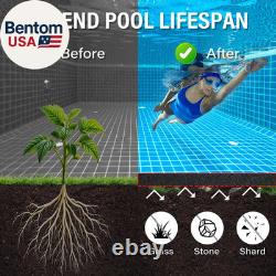 350G/M² Thicker 24FT Pool Liner Pad, Seamless above Ground Pool Liner, Thicker Du