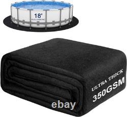 350G/M² Thicker Pool Liner Pad for Above Ground Swimming 18' Round