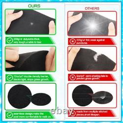 350G/M² Thicker Pool Liner Pad for Above Ground Swimming Pools, 24 Ft Round Un