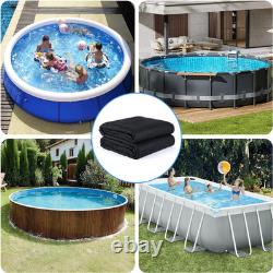 350G/M² Thicker round Pool Liner Mat, above Ground Pool Pad, Prevents Weeds, Pun