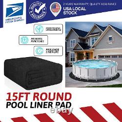 4.5M Pool Liners Pad Round Above Ground Swimming Pool Liner Shield Protect Guard