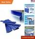 44 Pcs 18 ft Bead Receiver Round Above Ground Pool Liners Blue Beaded Pool Li