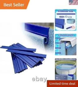 44 Pcs 18 ft Bead Receiver Round Above Ground Pool Liners Blue Beaded Pool Li