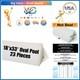 46 23 Pack Pool Cove Kit for 18'x33' Above Ground Pool Foam Peel and Stick