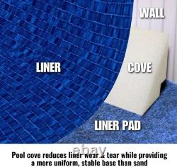 46 23 Pack Pool Cove Kit for 18'x33' Above Ground Pool Foam Peel and Stick