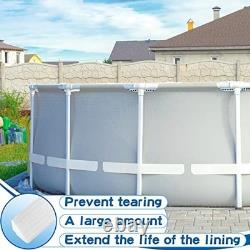 47 Inch Peel and Stick Pool Cove Foam 24 Pcs Above Ground Liner Protection