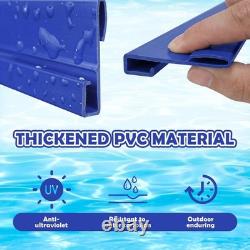 50 Pcs 21 ft Bead Receiver Round Above Ground Pool Liners Blue Beaded Pool Li