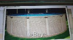 54x30 steel ab swimming pool, filter system, skimmer, liner, mineral water system