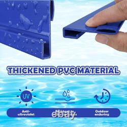 65 Pcs 27 Ft Bead Receiver round above Ground Pool Liners Blue Beaded Pool Liner