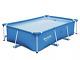 6in1 SWIMMING POOL BESTWAY 259cm x 170cm x 61cm Above Ground Square Pool