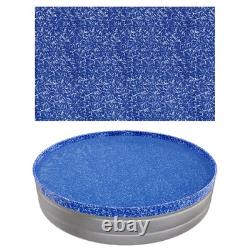 8ft Round Overlap Pool Liner, 27.5in Wall, Durable 30mil Vinyl, UV Resistant