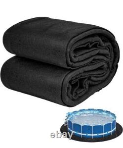 Abimars Thicker Pool Liner Pad for Above Ground Swimming Pools, 21 Foot Round
