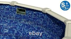 Above Ground 15' x 30' Oval Overlap Swimming Pool Liner 25 Gauge 54 Wall