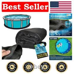 Above Ground 30-Foot Round Pool Liner Pad Weed Barrier & Lasting Durability