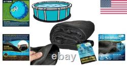 Above Ground 30-Foot Round Pool Liner Pad Weed Barrier & Lasting Durability