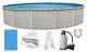 Above Ground 30'x52 Round Meadows Swimming Pool with Liner, Ladder & Filter Kit