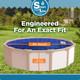Above Ground 8ft Pool Liner x 54 Heavy Duty 25 Gauge Lamiclear Technology