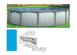 Above Ground Aqua Brook 52 Wall Height Swimming Pools with Blue Liner & Skimmer