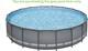 Above Ground Bestway/coleman Pool Liner Replacement, 18 Ft x 48 in (Gray)