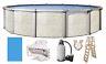 Above Ground FALLSTON Swimming Pool with Liner, Ladder, Filter Kit (Choose Size)