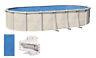 Above Ground Oval 54 Wall Swimming Pool with Sunlight Overlap Liner & Skimmer