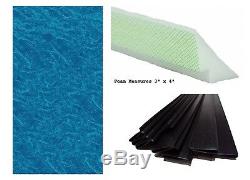 Above Ground Pacific Ice Swimming Pool Overlap Liner with Cove & Coping Strips
