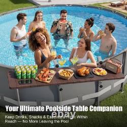 Above Ground Pool Accessories Pool Bar for Above Ground Pool Bar Table 47.2