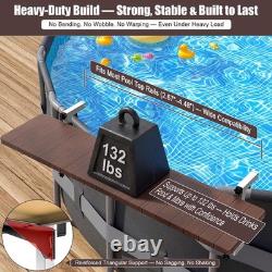 Above Ground Pool Accessories Pool Bar for Above Ground Pool Bar Table 47.2