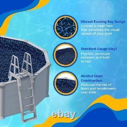 Above Ground Pool Liner 15ft Standard Gauge Vinyl Weather Resistant Easy Setup