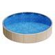 Above-Ground Pool Liner 24ft Round, 52in Height, 16mil Vinyl, Boulder Swirl