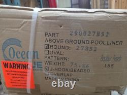 Above Ground Pool Liner 27 Ft X 52 Ft Round Old New Stock