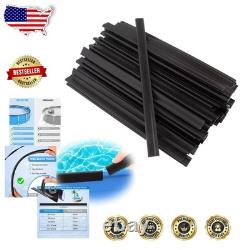 Above Ground Pool Liner Clips 75pc Durable PE Strips for Overlap Liners