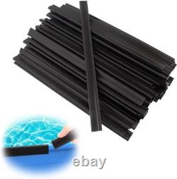 Above Ground Pool Liner Clips 75pc Durable PE Strips for Overlap Liners