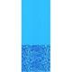 Above Ground Pool Liner Durable Vinyl Easy Installation Swirl Pattern 216 Inches