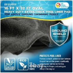 Above Ground Pool Liner Pad 16x32ft Eco-Friendly Material