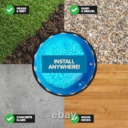 Above Ground Pool Liner Pad, 27' Foot Round, Pre-Cut Heavy Duty Outdoor 27 Feet