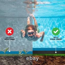 Above Ground Pool Liner Pad, 27' Foot Round, Pre-Cut Heavy Duty Outdoor 27 Feet