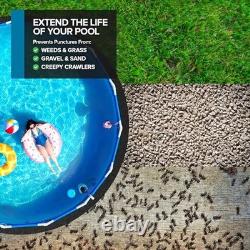 Above Ground Pool Liner Pad, 27' Foot Round, Pre-Cut Heavy Duty Outdoor 27 Feet