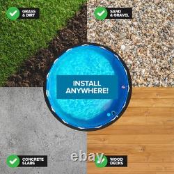 Above Ground Pool Liner Pad, 27' Foot Round, Pre-Cut Heavy Duty Outdoor Pool
