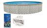 Above Ground Round MEADOWS Steel Wall Swimming Pool with Antilles Liner