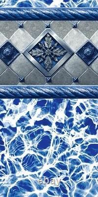 Above/On Ground 14'x28'x52 (6R) Rectangle Standard Beaded Pool Liner-1428T6B