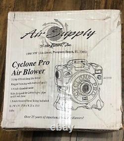 Air Supply Of The Future Cyclone Pro 3 hp 14128100P Swimming Pool Liner Blower